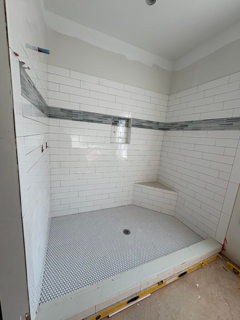 Bathroom tile